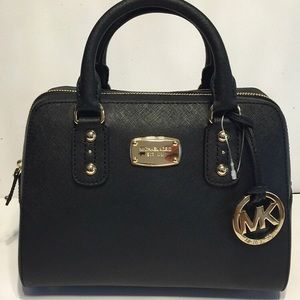 Brand new MK Saffiano Satchel Black medium tote